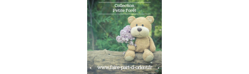 Faire-part Naissance - Collection Petite Forêt